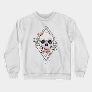 Dead Flowered Skull Crewneck Sweatshirt